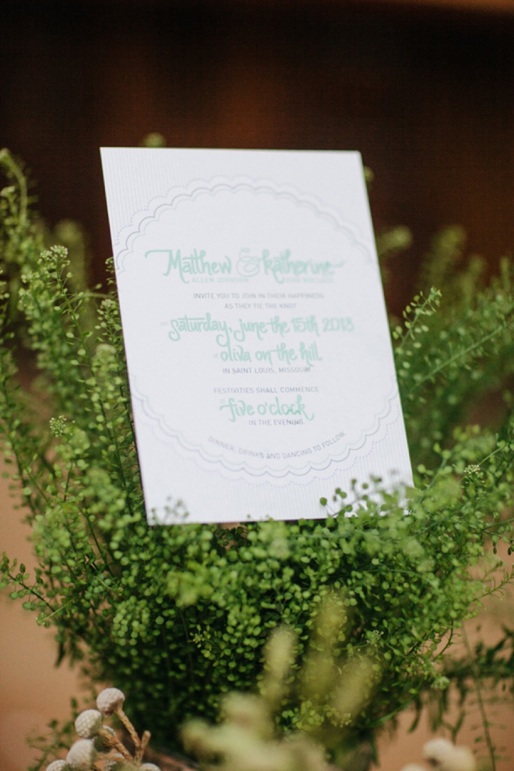 Modern Rustic Herb Inspired Wedding Ideas via TheELD.com