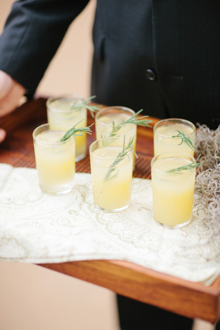 Modern Rustic Herb Inspired Wedding Ideas via TheELD.com