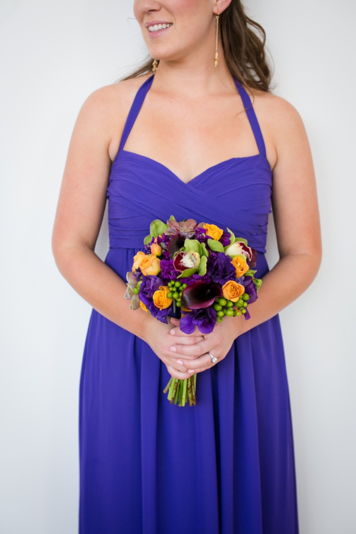 A Purple American History Inspired Wedding via TheELD.com