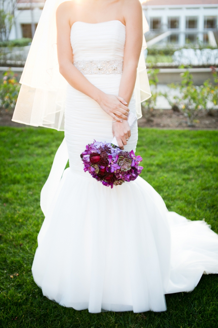 A Purple American History Inspired Wedding via TheELD.com