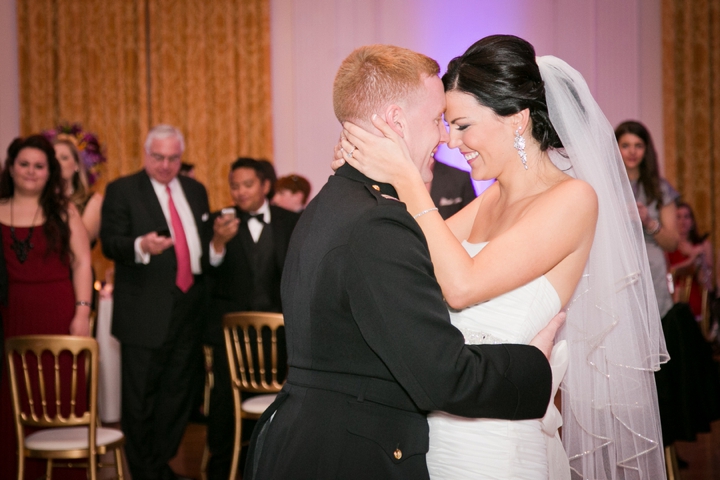 A Purple American History Inspired Wedding via TheELD.com