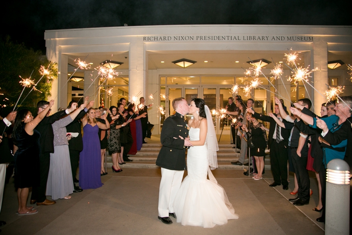 A Purple American History Inspired Wedding via TheELD.com