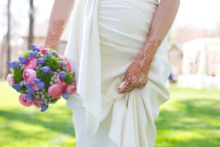 Romantic Pink and Lavender Wedding via TheELD.com