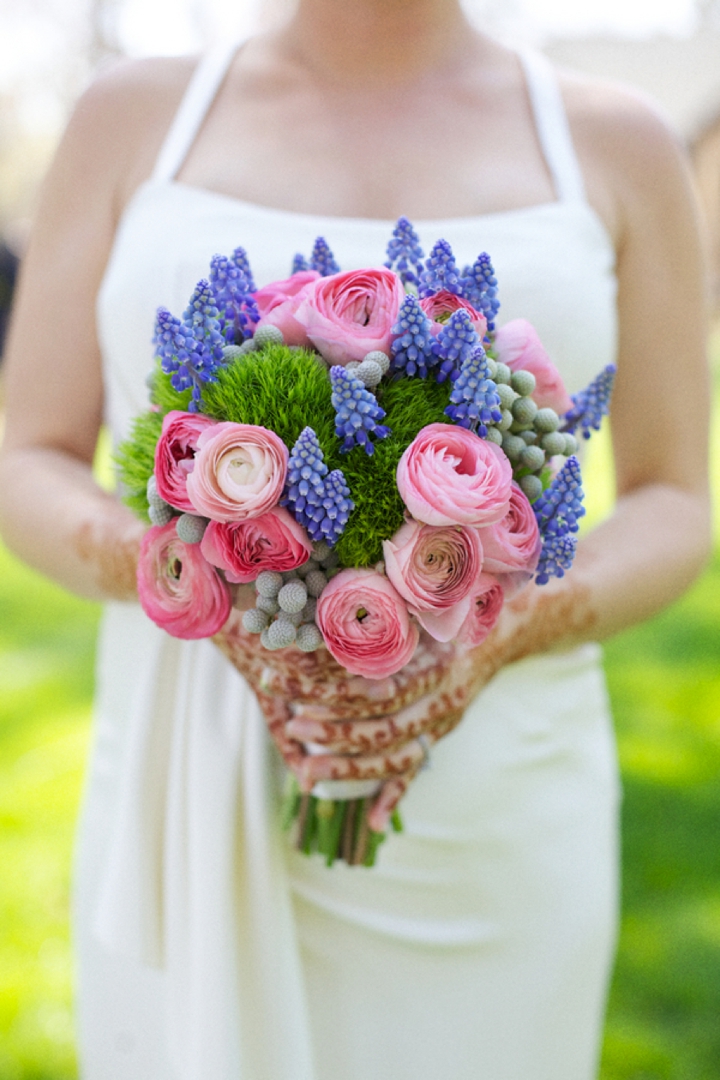 Romantic Pink and Lavender Wedding via TheELD.com