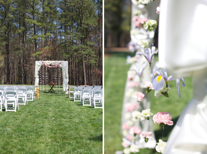 Romantic Pink and Lavender Wedding via TheELD.com