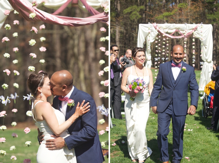 Romantic Pink and Lavender Wedding via TheELD.com