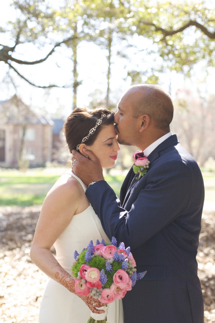 Romantic Pink and Lavender Wedding via TheELD.com