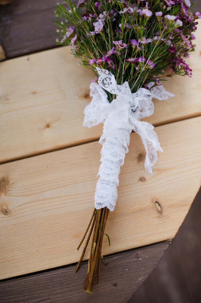 A Prince Edward Island Rustic Pink and White Wedding via TheELD.com