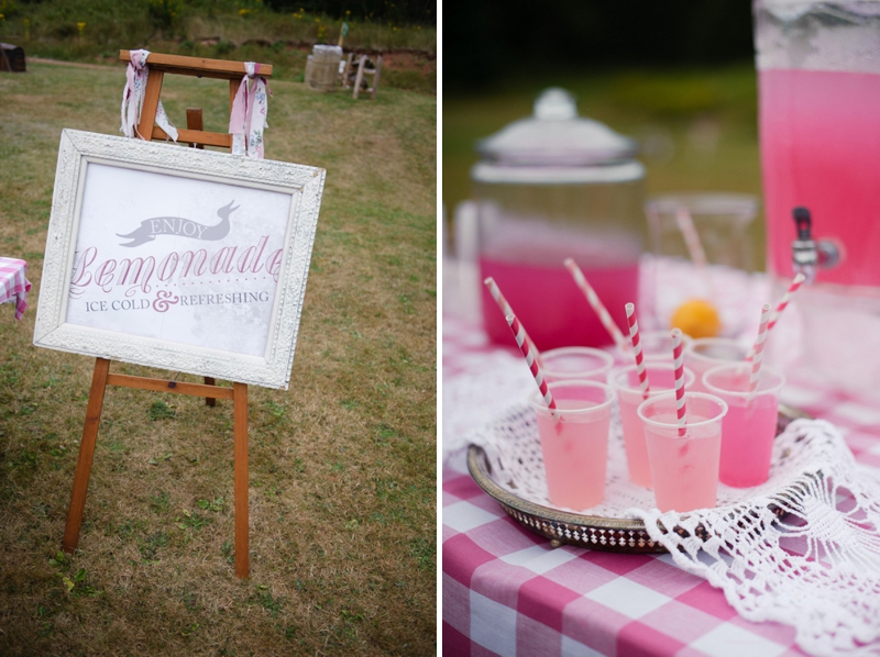 A Prince Edward Island Rustic Pink and White Wedding via TheELD.com