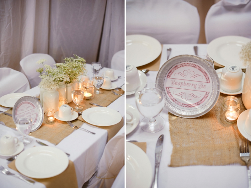 A Prince Edward Island Rustic Pink and White Wedding via TheELD.com