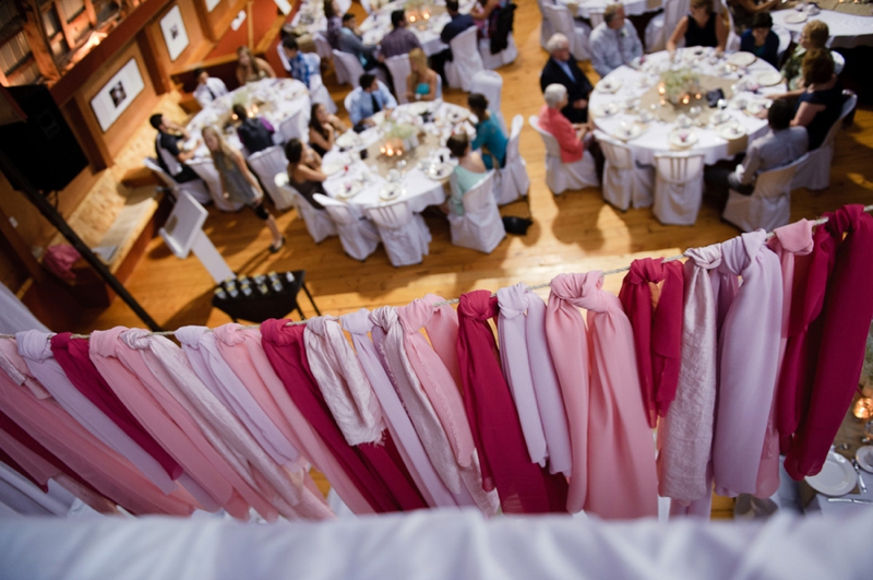 A Prince Edward Island Rustic Pink and White Wedding via TheELD.com