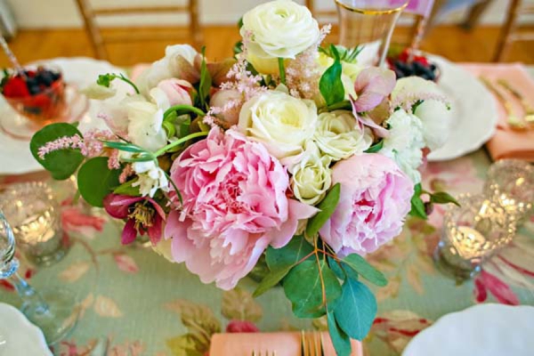 Vintage Pastel Wedding Inspiration via TheELD.com