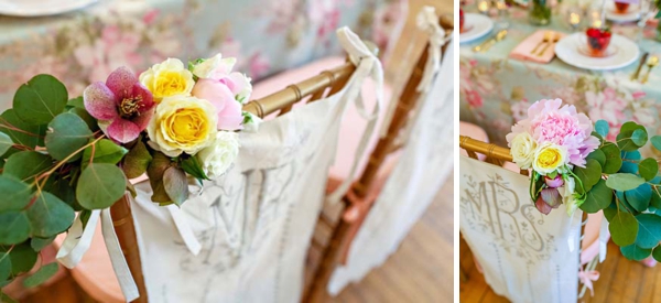 Vintage Pastel Wedding Inspiration via TheELD.com