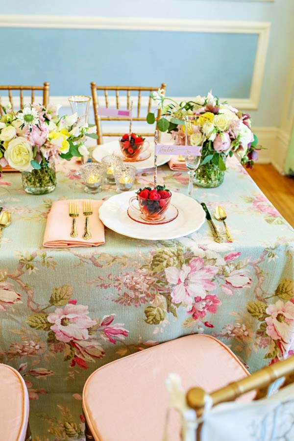 Vintage Pastel Wedding Inspiration via TheELD.com