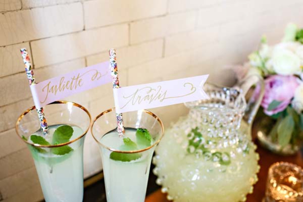 Vintage Pastel Wedding Inspiration via TheELD.com