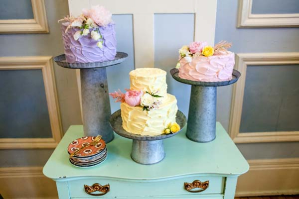 Vintage Pastel Wedding Inspiration via TheELD.com