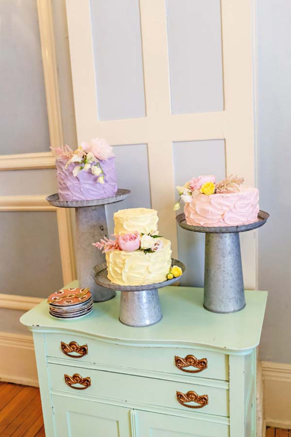 Vintage Pastel Wedding Inspiration via TheELD.com