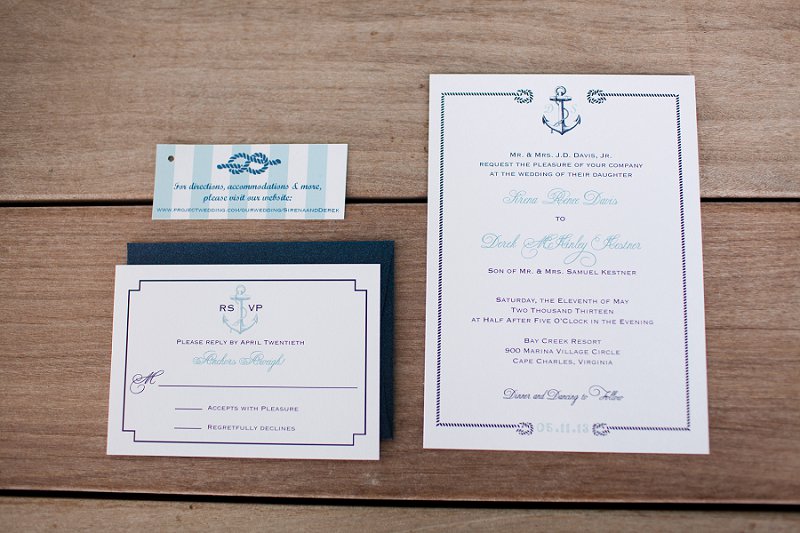 Nautical Eclectic Navy and Aqua Wedding via TheELD.com