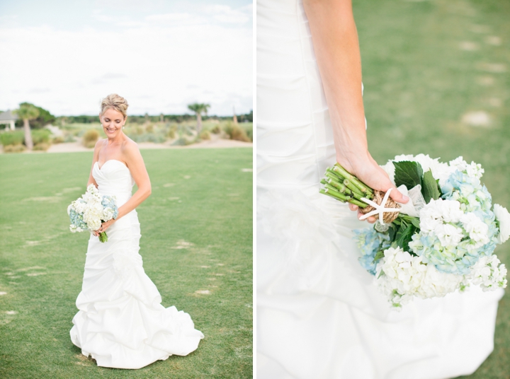 Blue and White Beach Inspired Wedding via TheELD.com