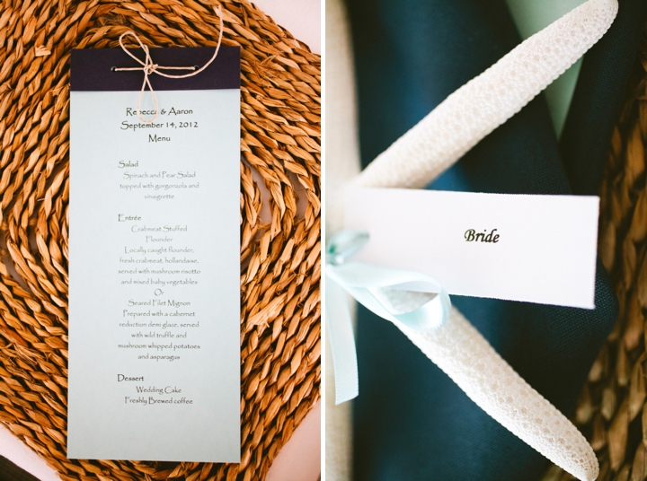 Blue and White Beach Inspired Wedding via TheELD.com