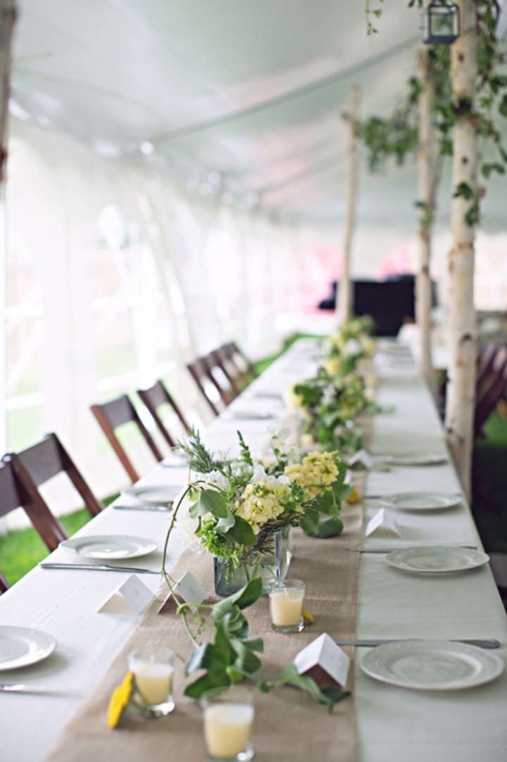 Colorful & Unique Rustic Michigan Wedding via TheELD.com