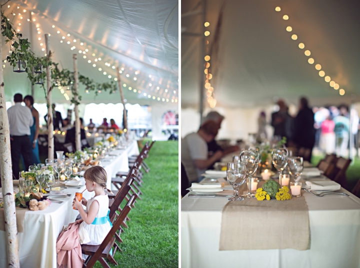 Colorful & Unique Rustic Michigan Wedding via TheELD.com