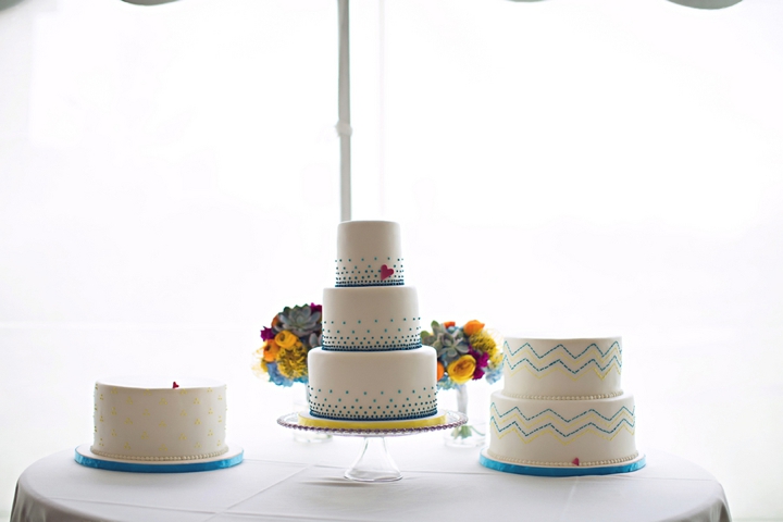 Colorful & Unique Rustic Michigan Wedding via TheELD.com