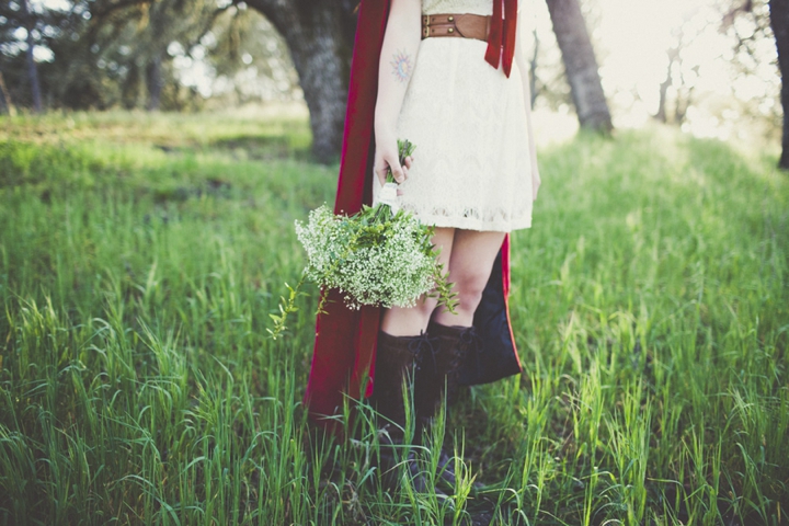 Little Red Riding Hood Wedding Inspiration via TheELD.com