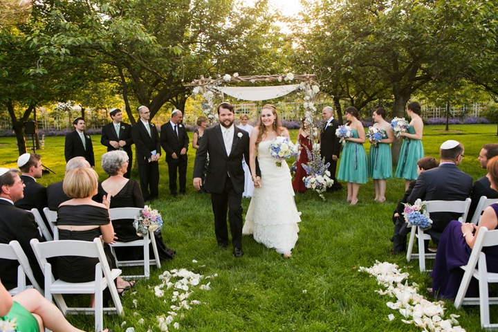 Modern Romantic Lavender and Blue Wedding via TheELD.com