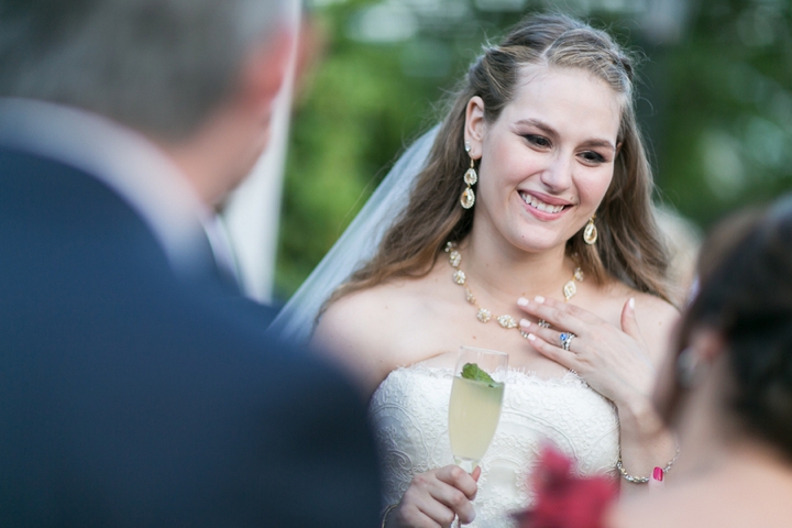 Modern Romantic Lavender and Blue Wedding via TheELD.com