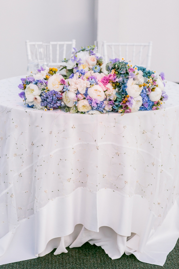 Modern Romantic Lavender and Blue Wedding via TheELD.com