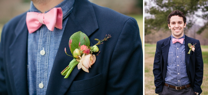 Colorful Preppy Rustic Wedding Inspiration via TheELD.com