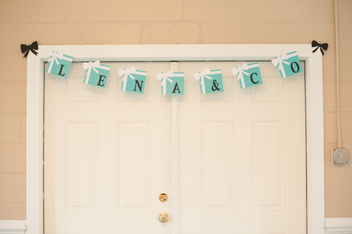 Tiffany & Co. Themed Bridal Shower via TheELD.com