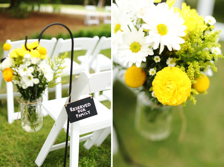 Fun and Bright Yellow and Gray Wedding via TheELD.com