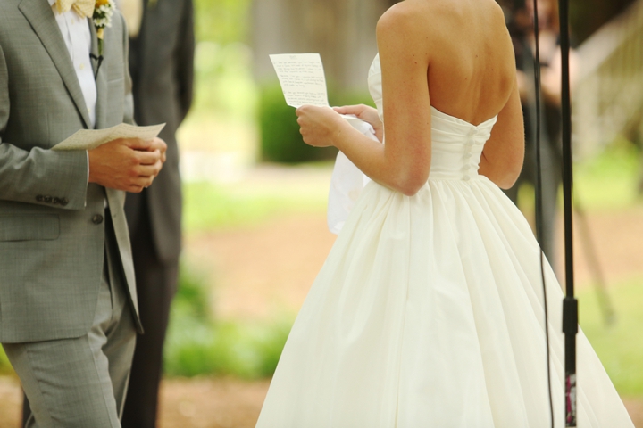 Fun and Bright Yellow and Gray Wedding via TheELD.com