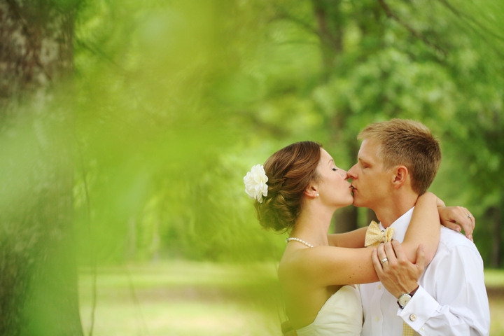 Fun and Bright Yellow and Gray Wedding via TheELD.com