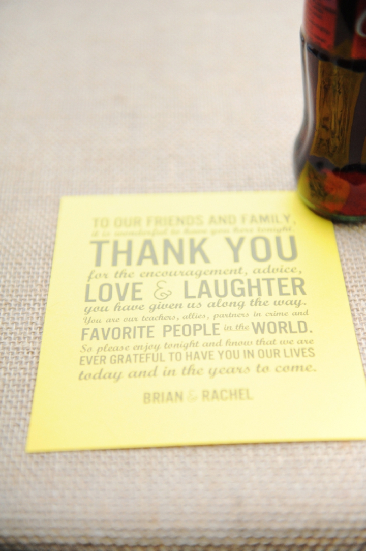 Fun and Bright Yellow and Gray Wedding via TheELD.com