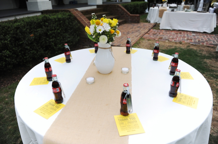 Fun and Bright Yellow and Gray Wedding via TheELD.com