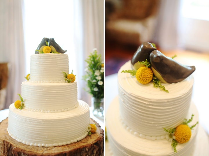 Fun and Bright Yellow and Gray Wedding via TheELD.com