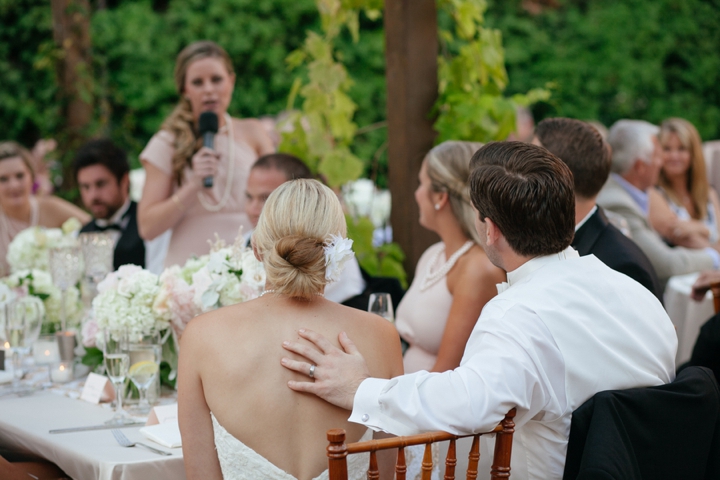 A Romantic, Timeless Champagne and Blush Wedding via TheELD.com