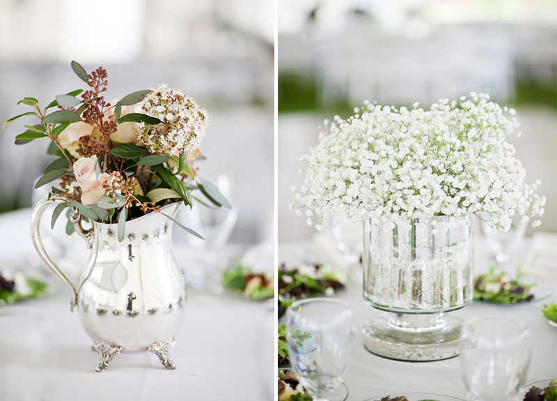 Classic Green and White Tennessee Wedding via TheELD.com