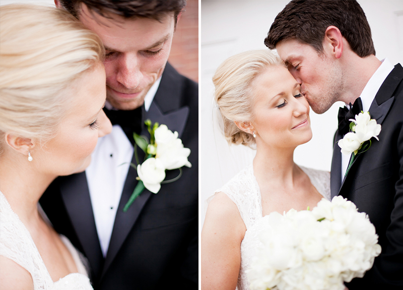 Classic Green and White Tennessee Wedding via TheELD.com