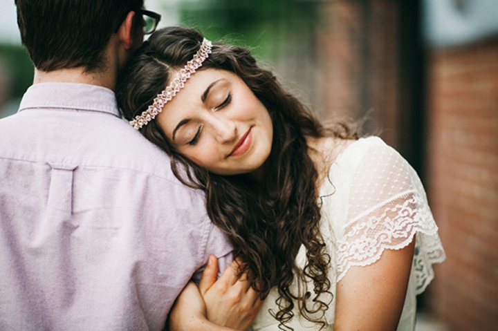 Colorful Vintage Boho Wedding Inspiration via TheELD.com