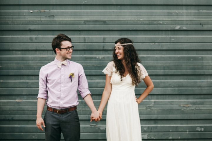 Colorful Vintage Boho Wedding Inspiration via TheELD.com