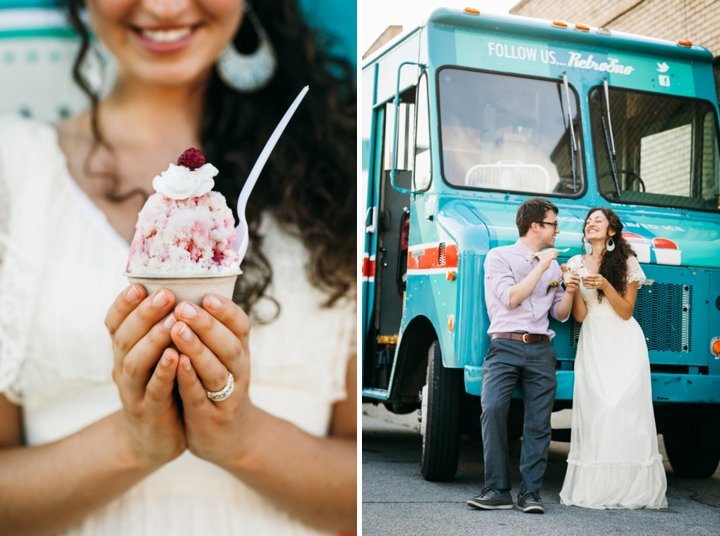 Colorful Vintage Boho Wedding Inspiration via TheELD.com