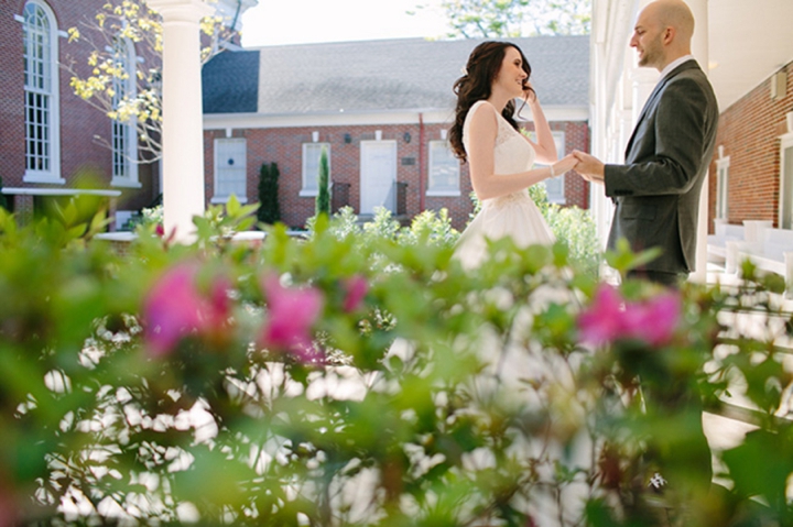 A Colorful Vintage Eclectic Winter Park Wedding via TheELD.com