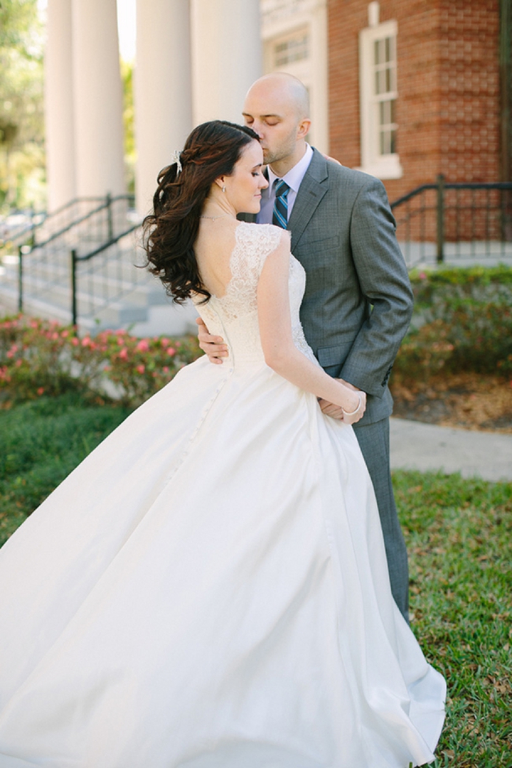 A Colorful Vintage Eclectic Winter Park Wedding via TheELD.com