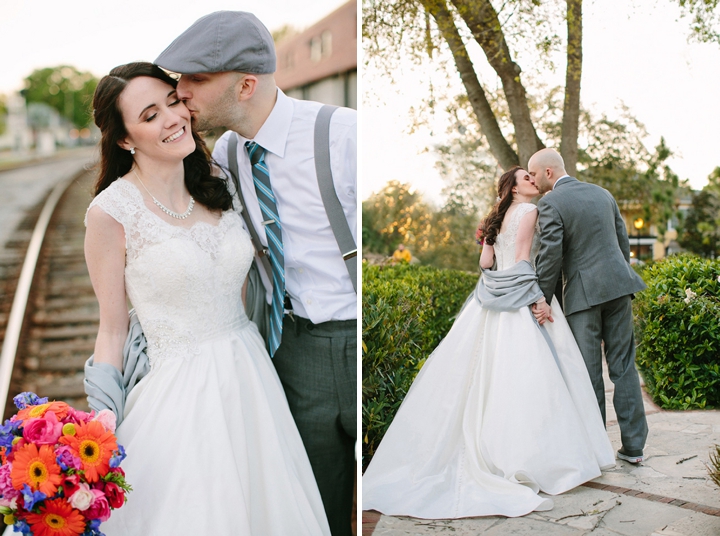 A Colorful Vintage Eclectic Winter Park Wedding via TheELD.com