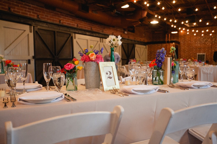 A Colorful Vintage Eclectic Winter Park Wedding via TheELD.com