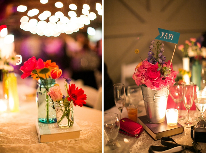 A Colorful Vintage Eclectic Winter Park Wedding via TheELD.com